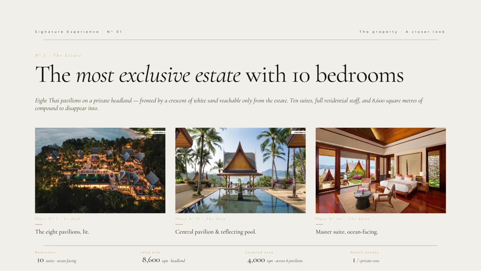 Thailand Group luxury hospitality brochure — page 11