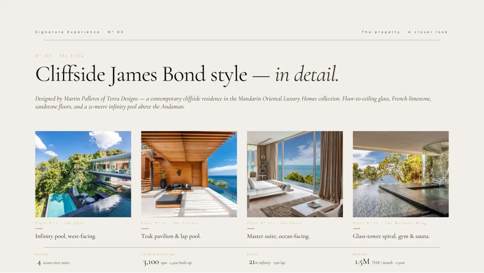 Thailand Group luxury hospitality brochure — page 15