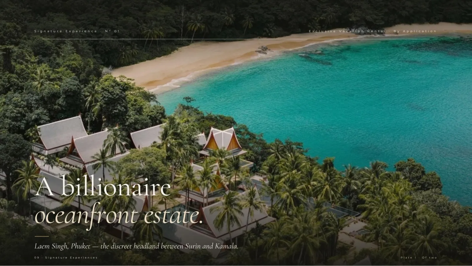 Thailand Group luxury hospitality brochure — page 10